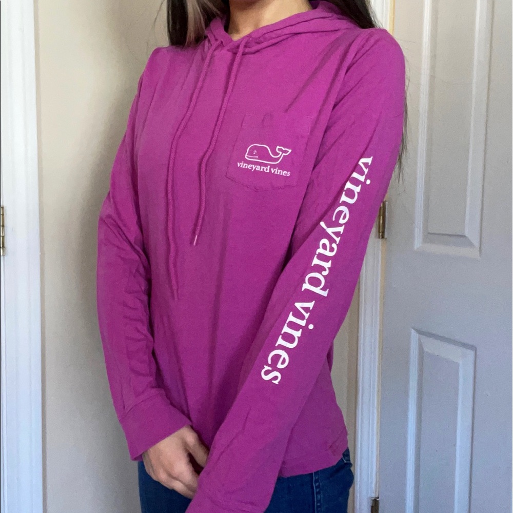 VINEYARD VINES Long Sleeve Hoodie Tee